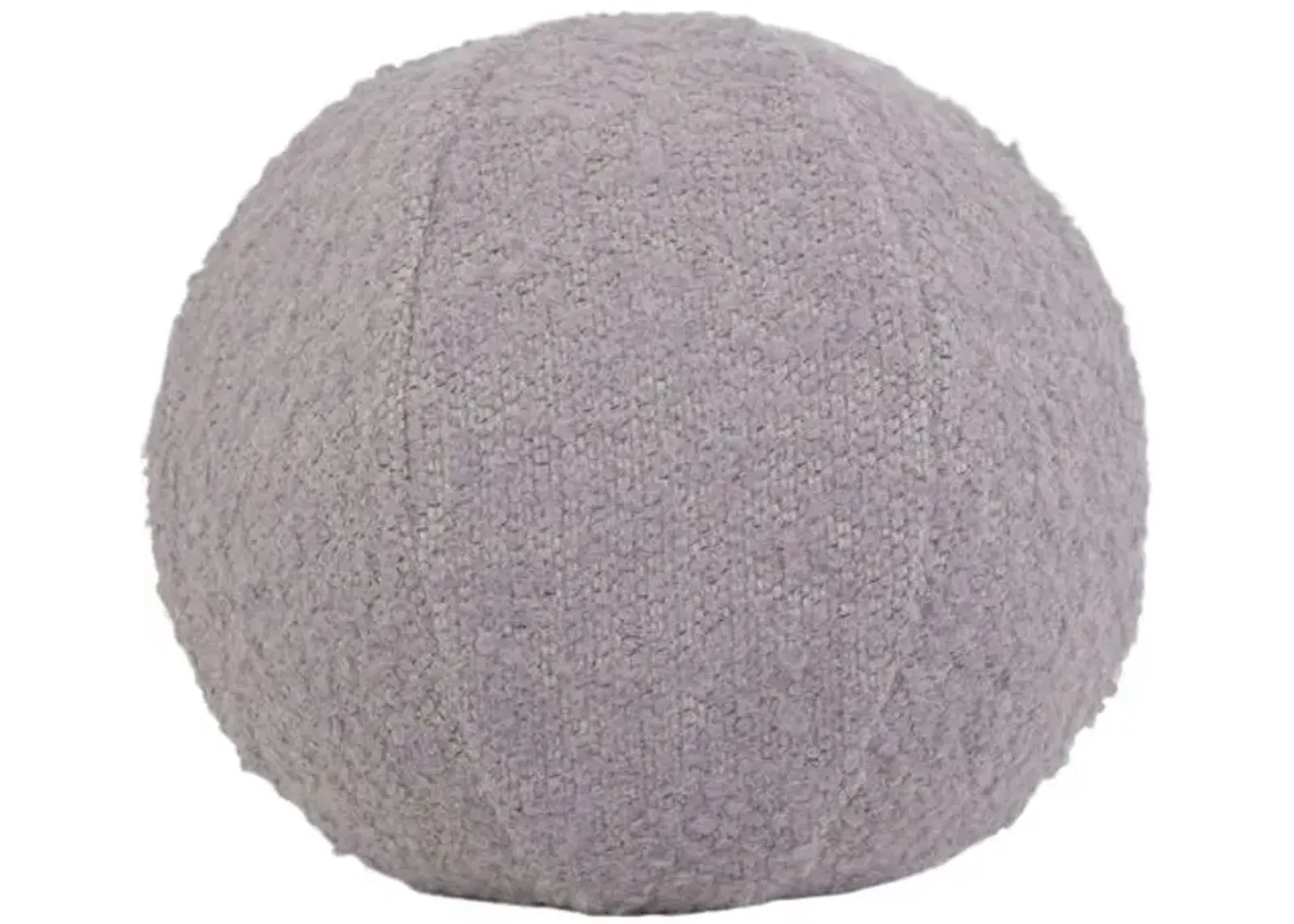 Aspen Alpaca Wool Boucle Ball Pillow