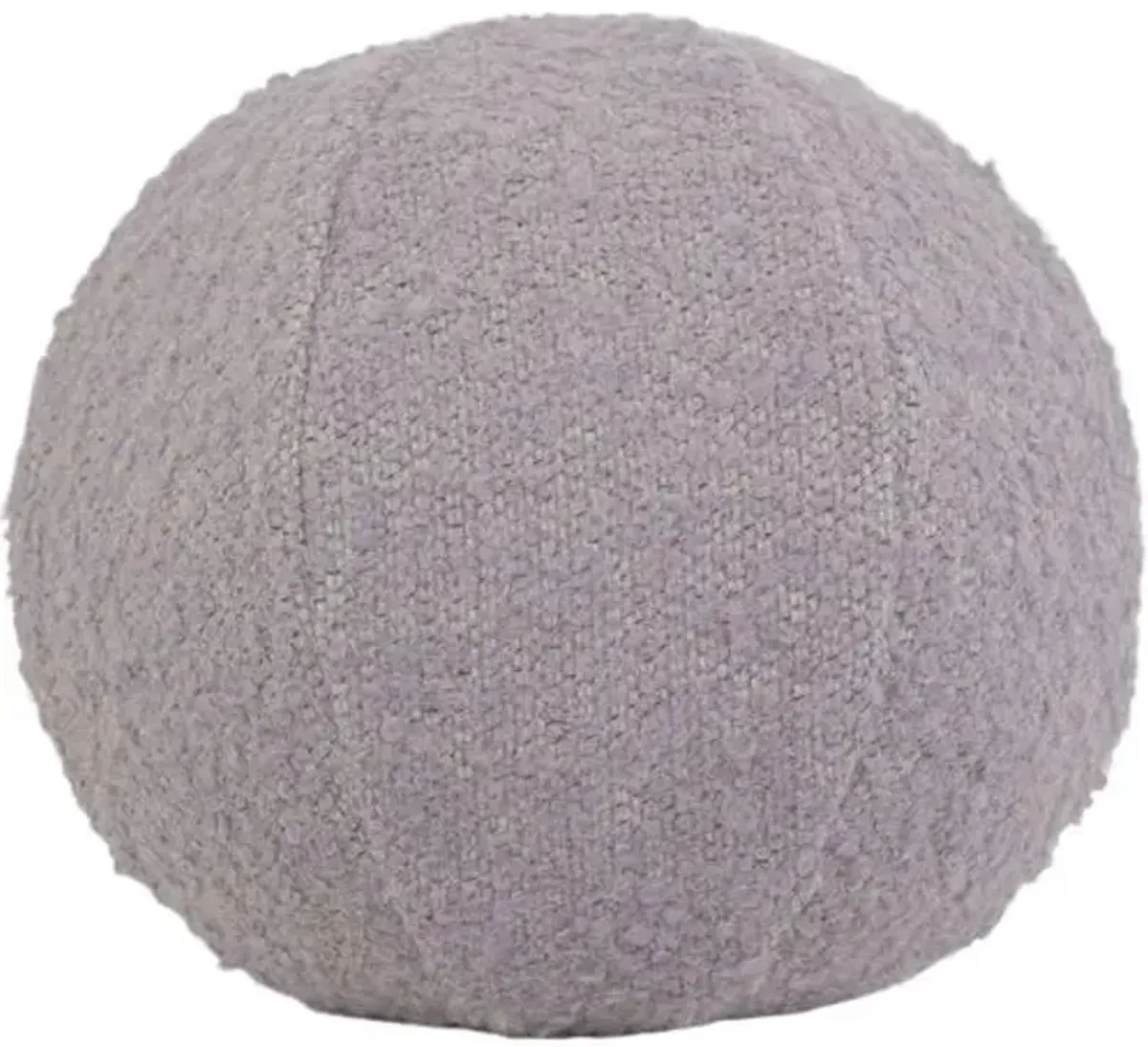 Aspen Alpaca Wool Boucle Ball Pillow