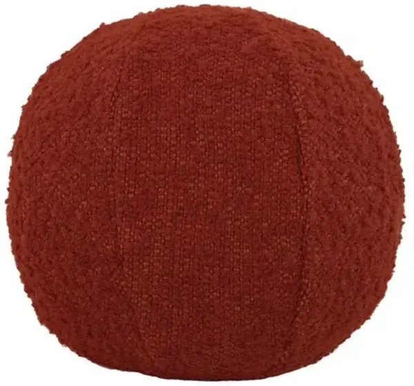 Aspen Alpaca Wool Boucle Ball Pillow