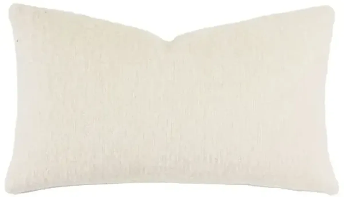 Aspen Alpaca Wool Boucle Lumbar Pillow