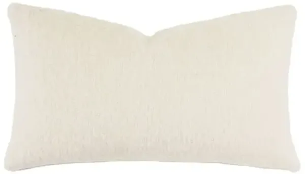 Aspen Alpaca Wool Boucle Lumbar Pillow