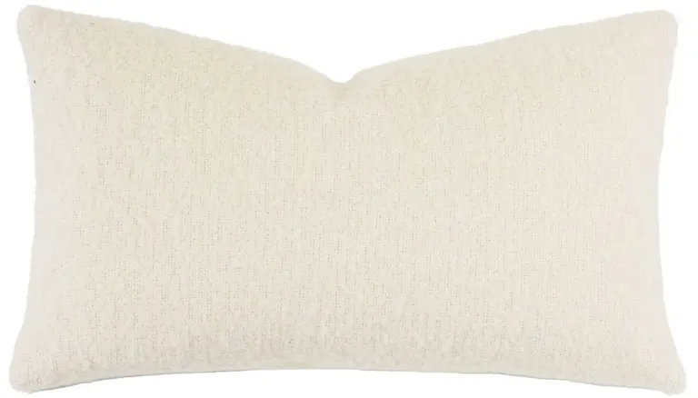 Aspen Alpaca Wool Boucle Lumbar Pillow