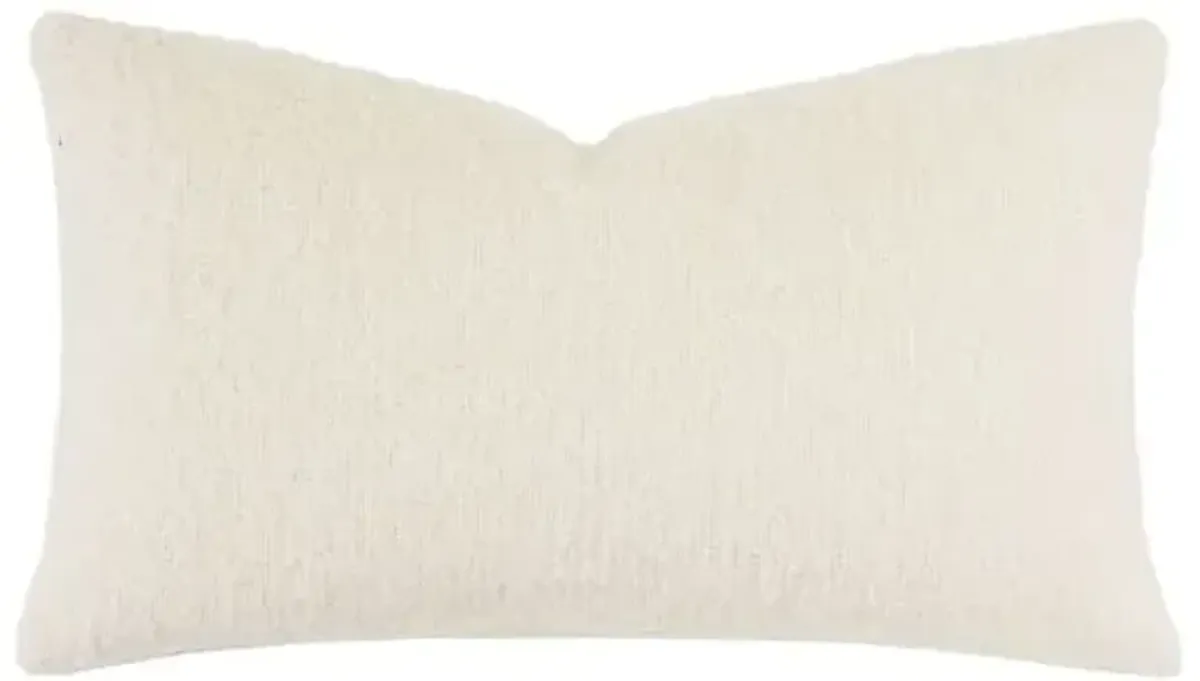 Aspen Alpaca Wool Boucle Lumbar Pillow