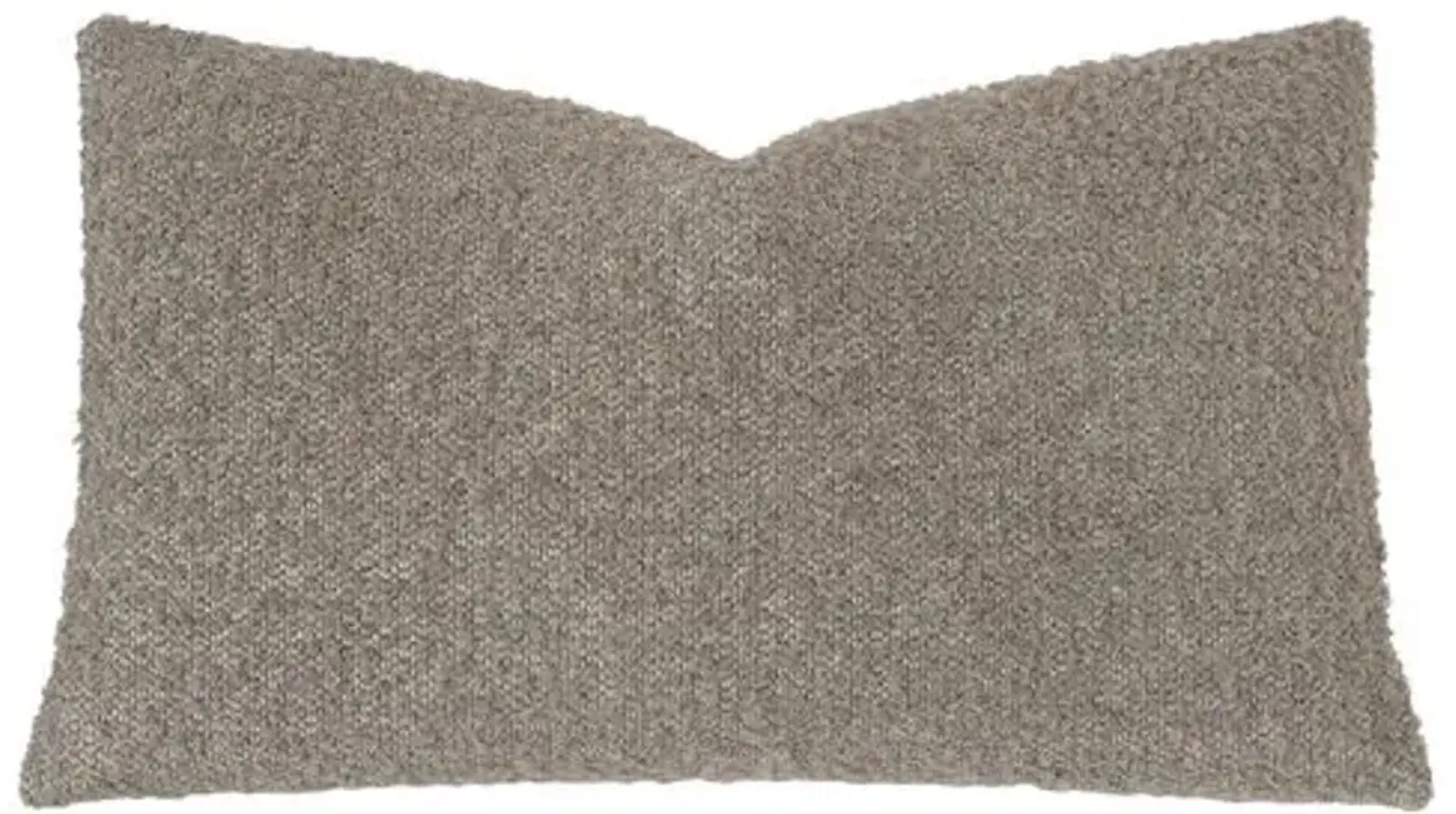 Aspen Alpaca Wool Boucle Lumbar Pillow