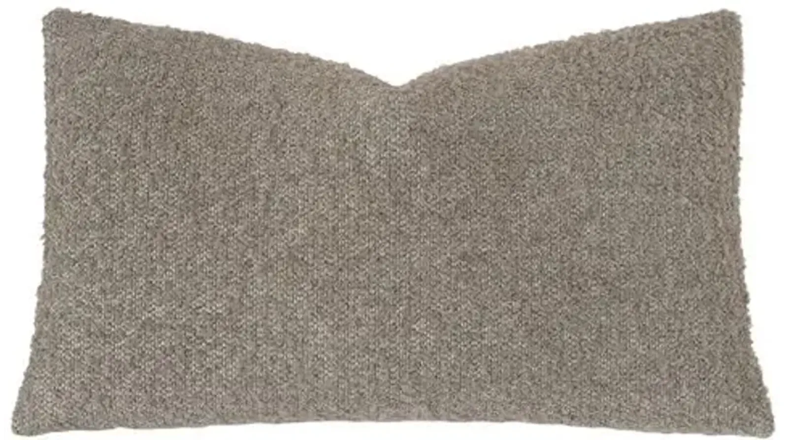 Aspen Alpaca Wool Boucle Lumbar Pillow