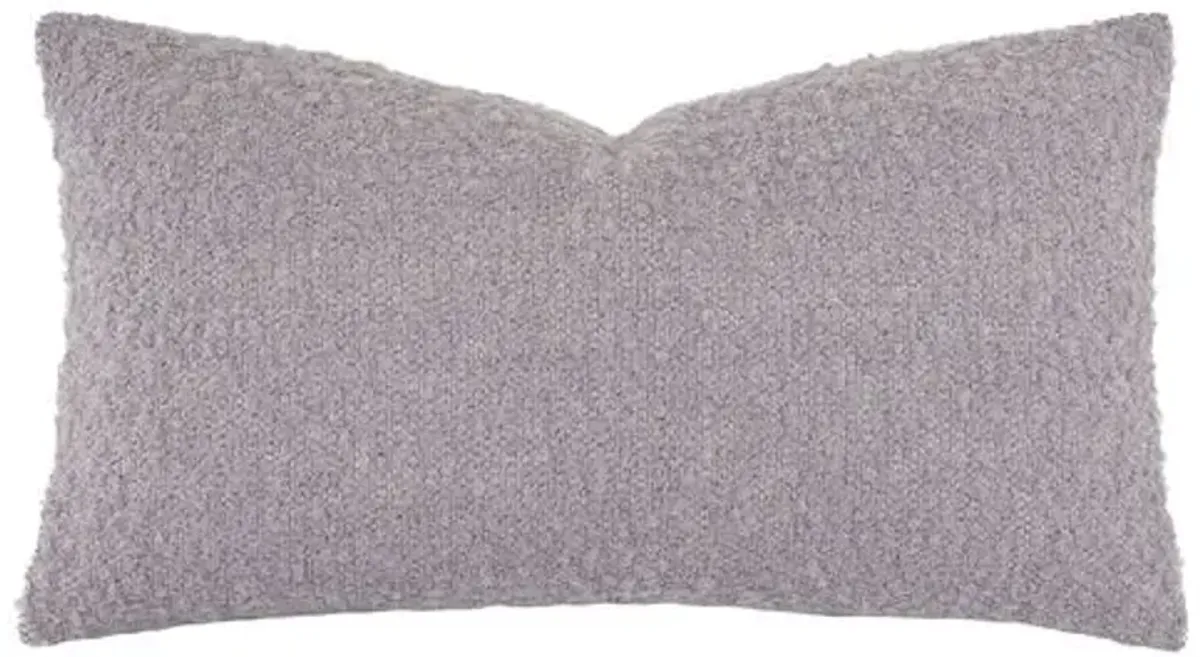 Aspen Alpaca Wool Boucle Lumbar Pillow