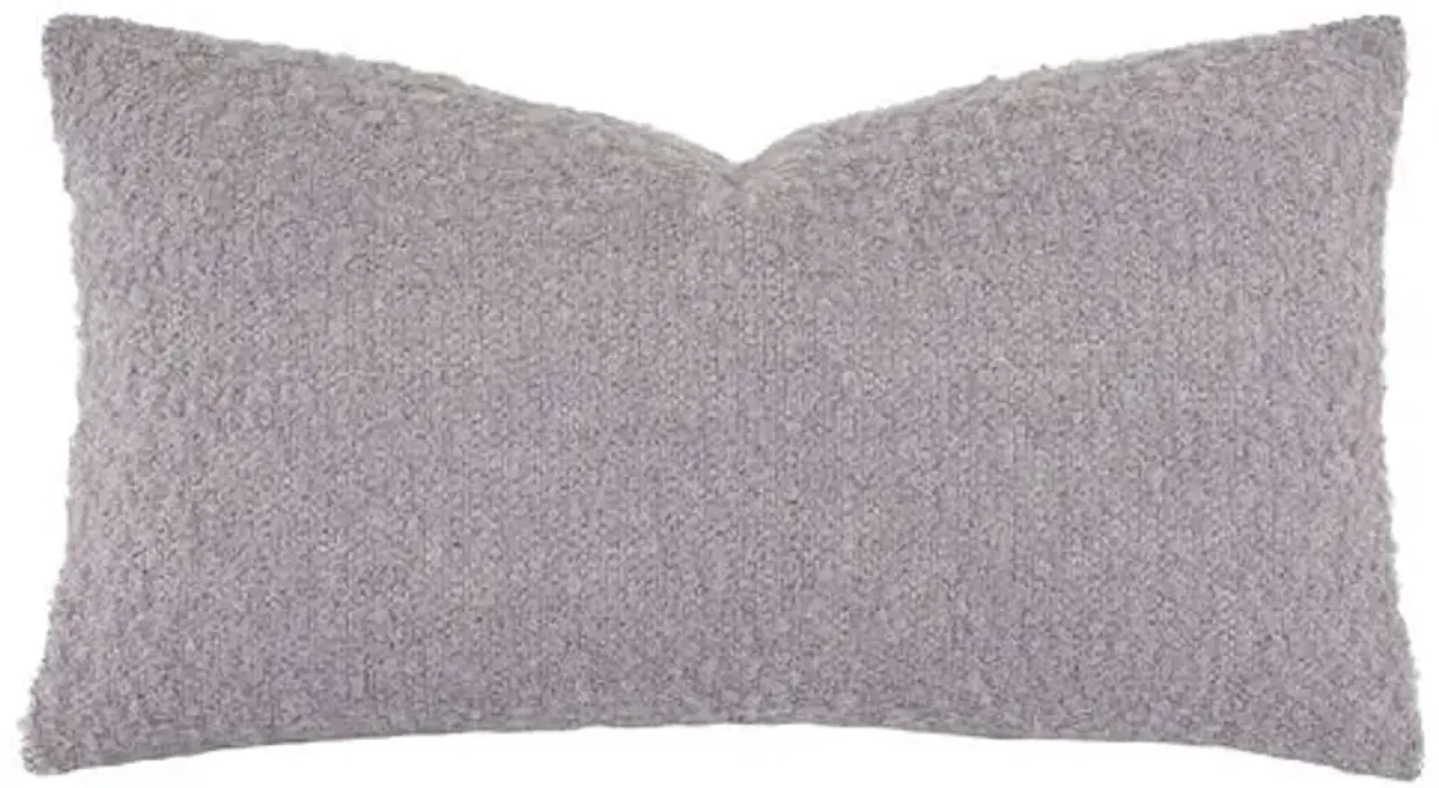 Aspen Alpaca Wool Boucle Lumbar Pillow