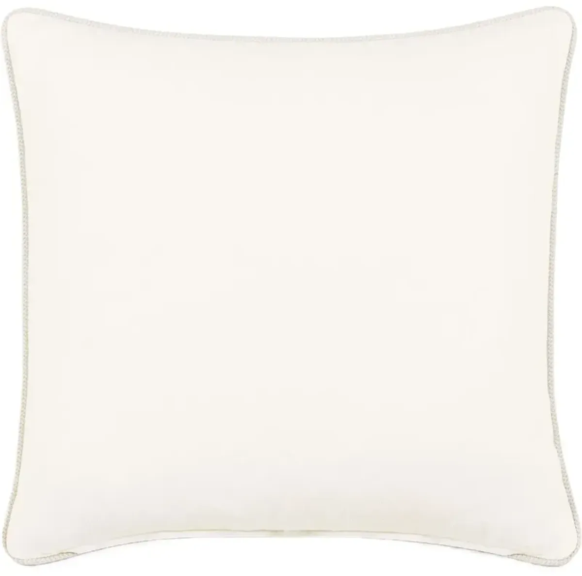 Harlen Houndstooth Check Pillow, Ivory