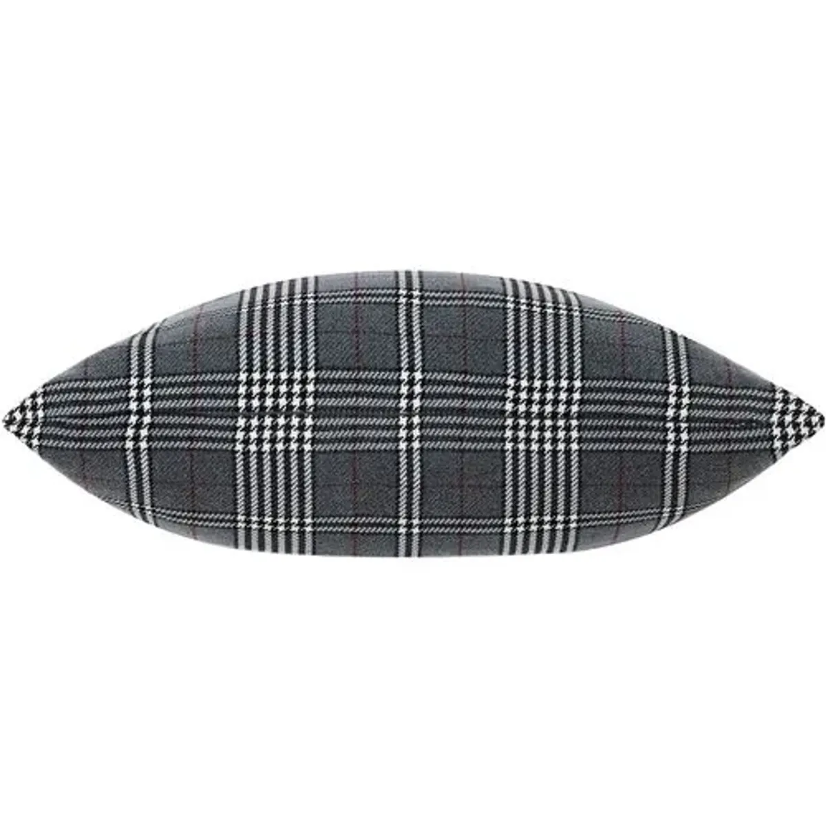 Carrie Plaid Pillow - Gray