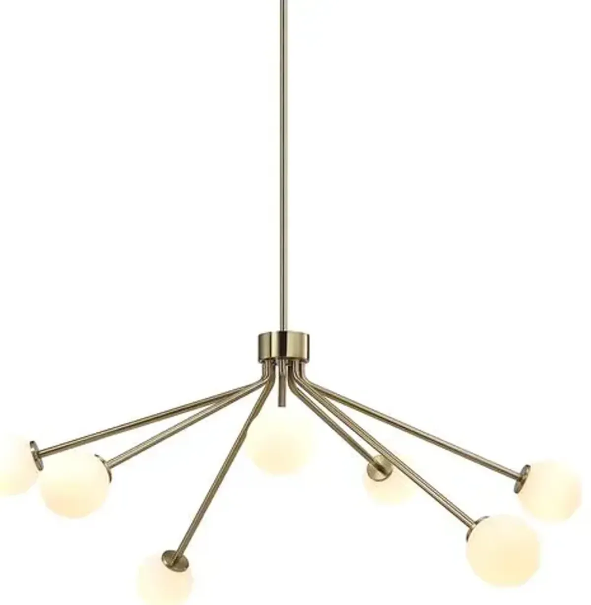 Ty Ceiling Chandelier - Champagne - Yellow