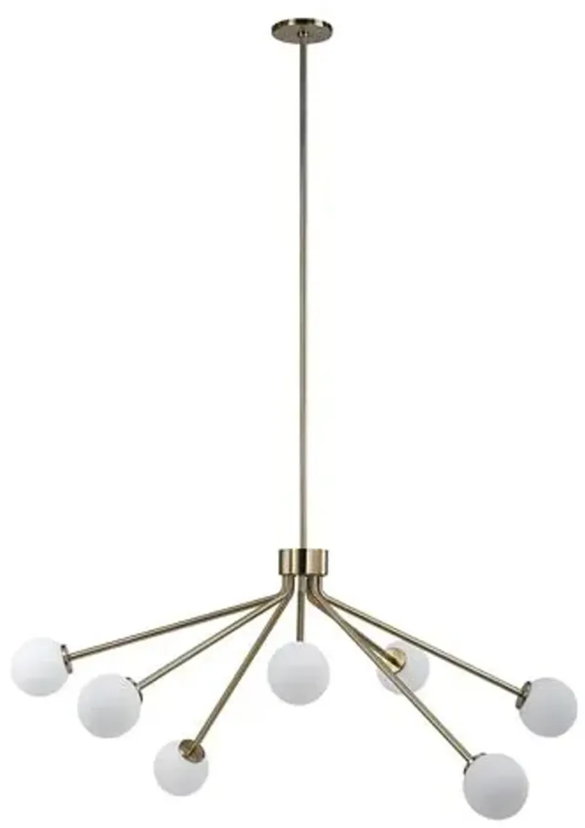 Ty Ceiling Chandelier - Champagne - Yellow