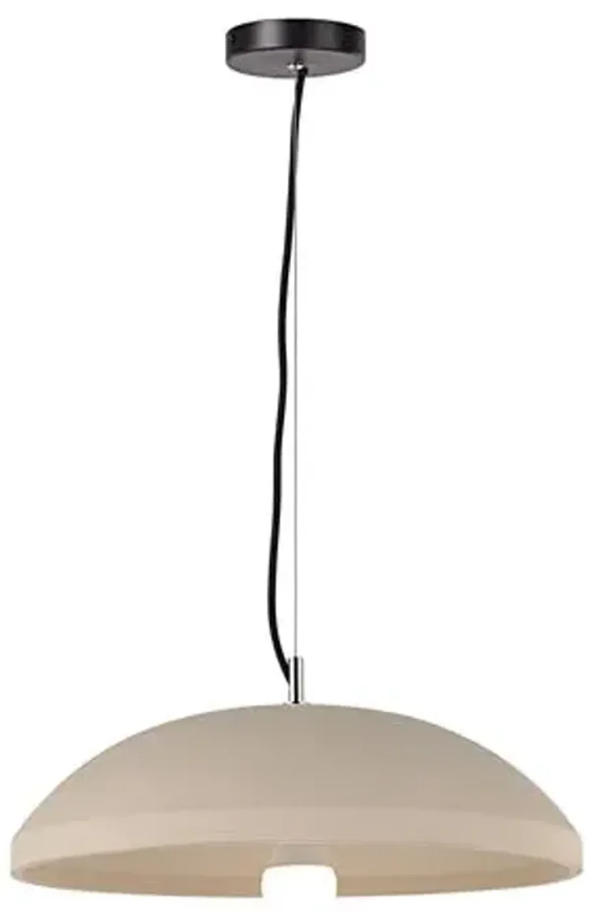 Lysander Concrete Pendant - Cream - Beige