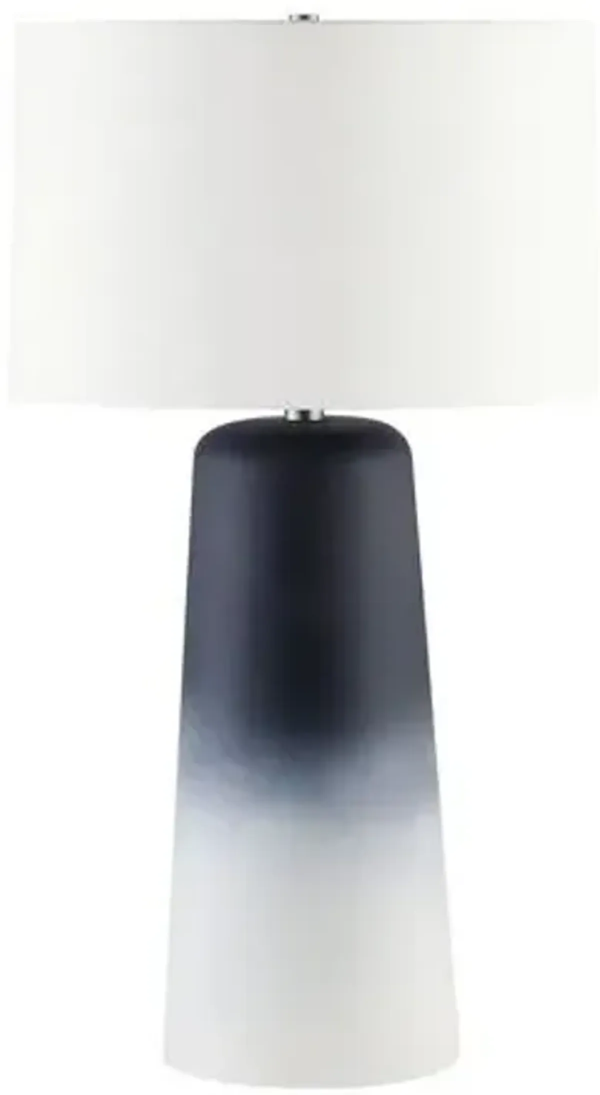 Dune Ceramic Table Lamp - Ombre Blue/White