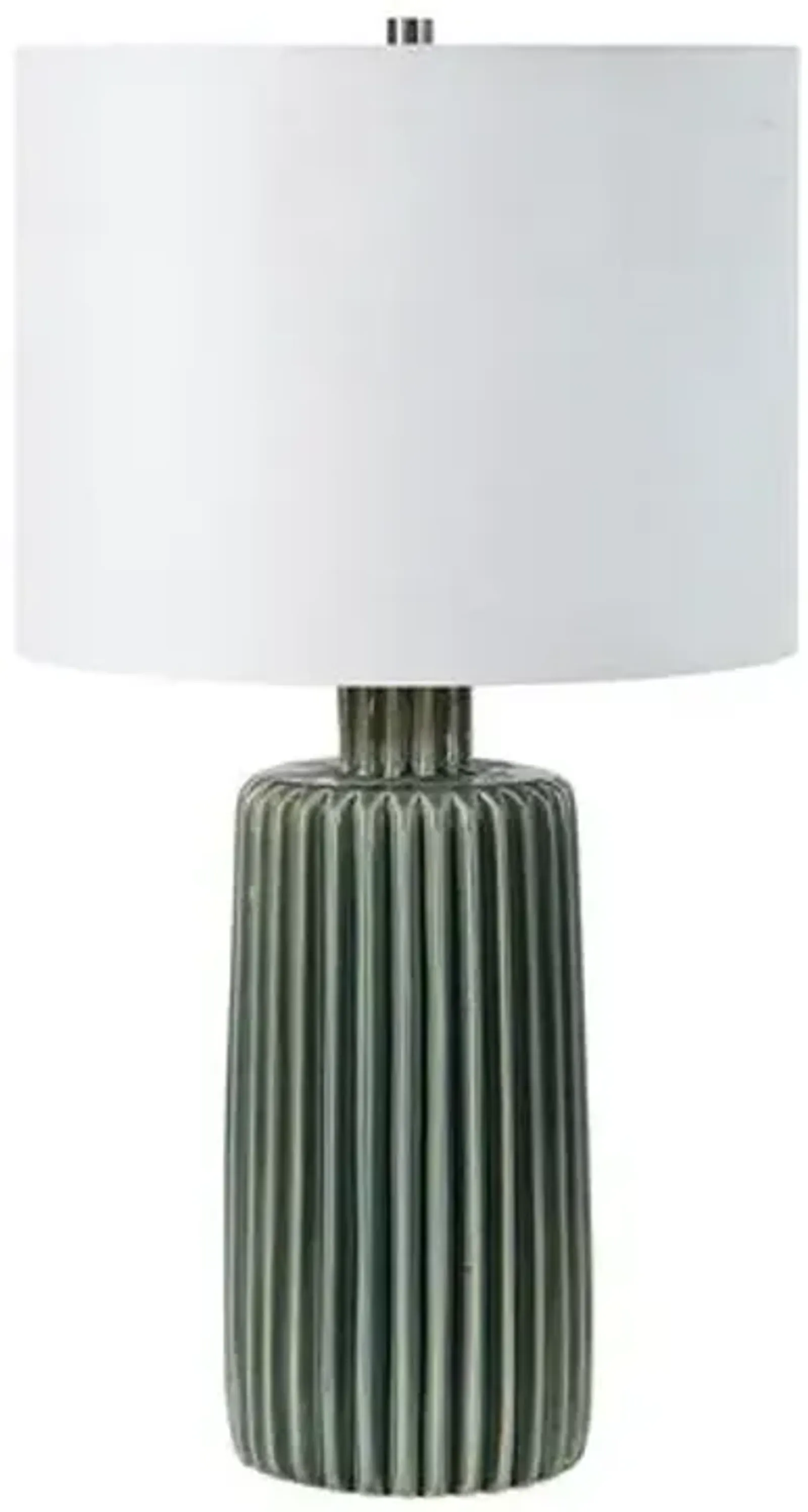 Sequoia Ceramic Table Lamp - Olive - Green