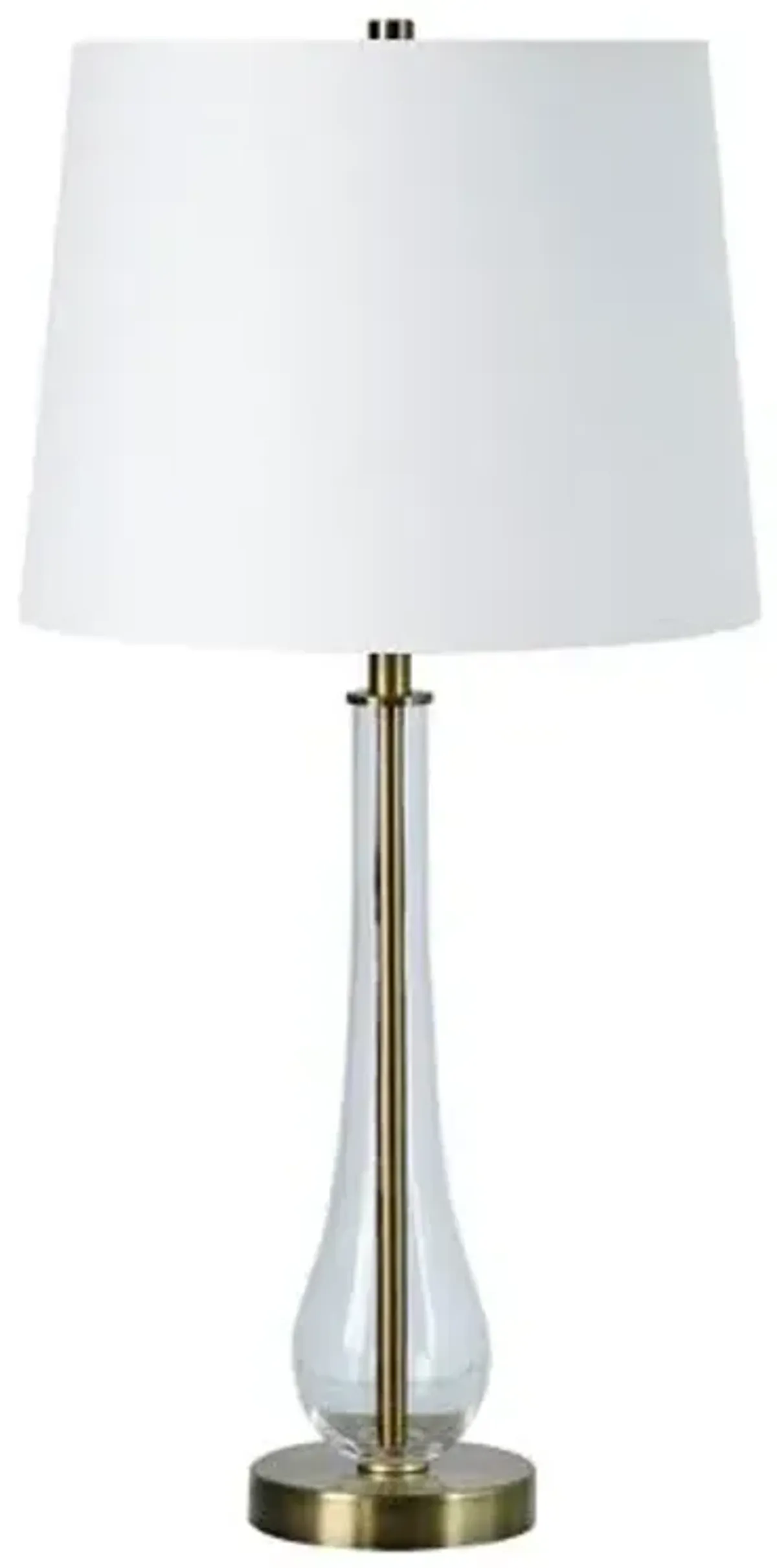 Set of 2 Theodosia Glass Table Lamps - Brass - Gold