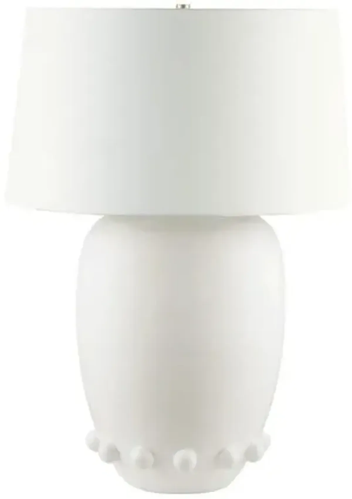 Aster Ceramic Table Lamp - Off-White