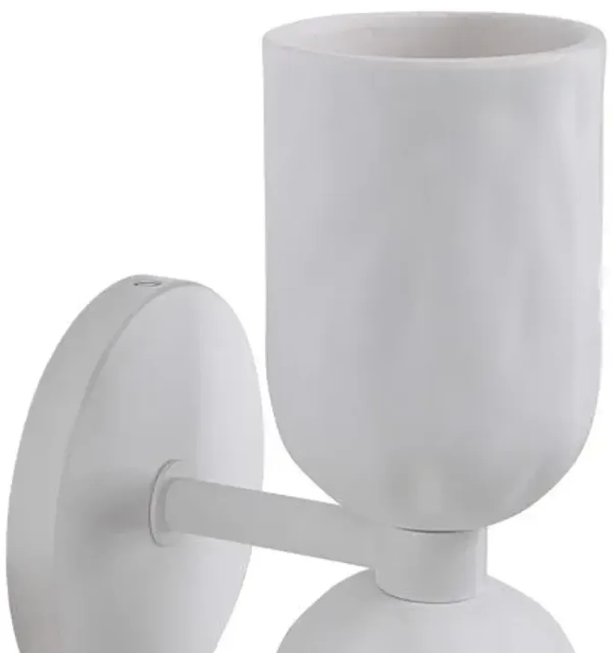 Astra Ceramic Wall Sconce - White