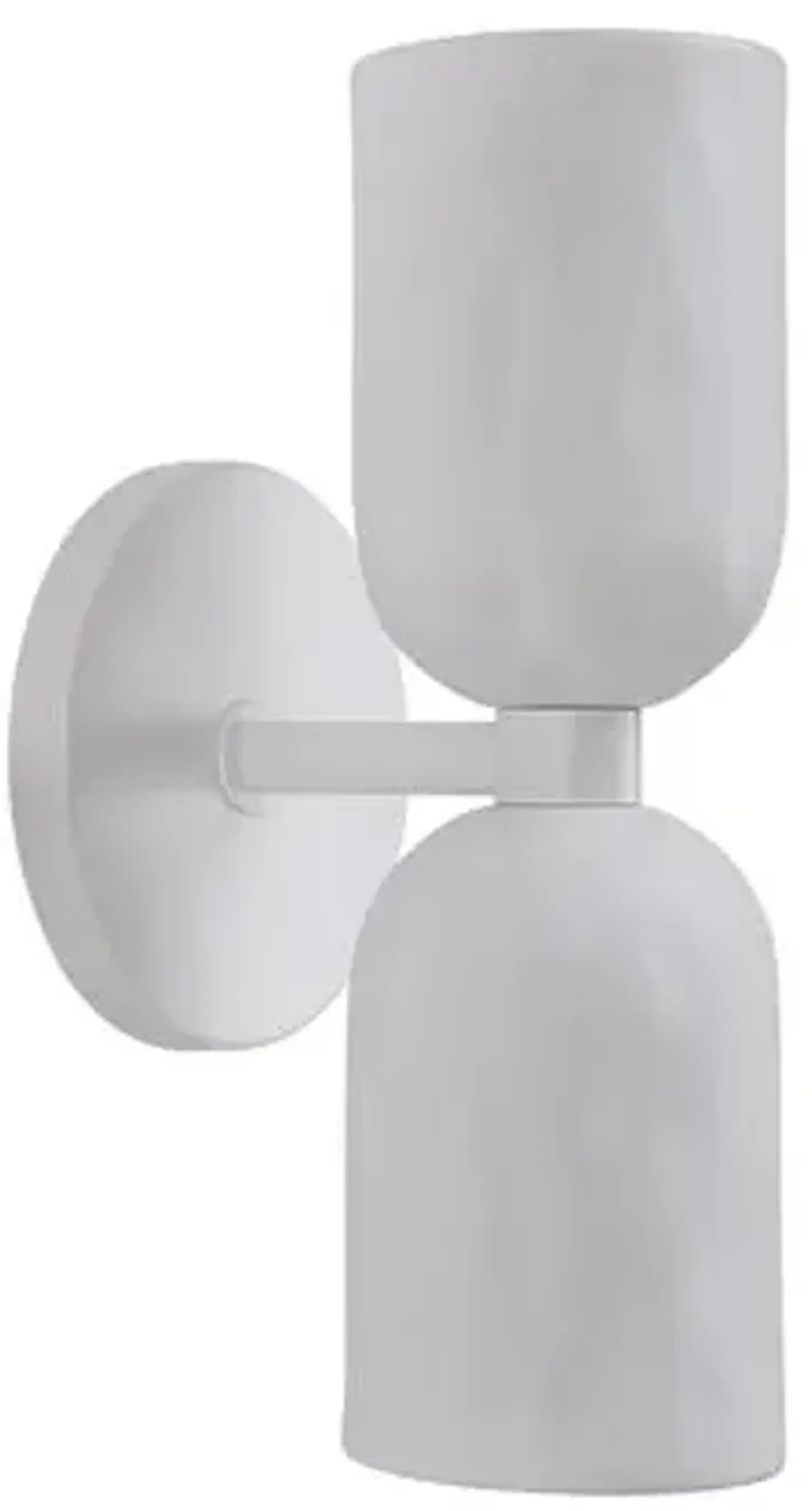 Astra Ceramic Wall Sconce - White