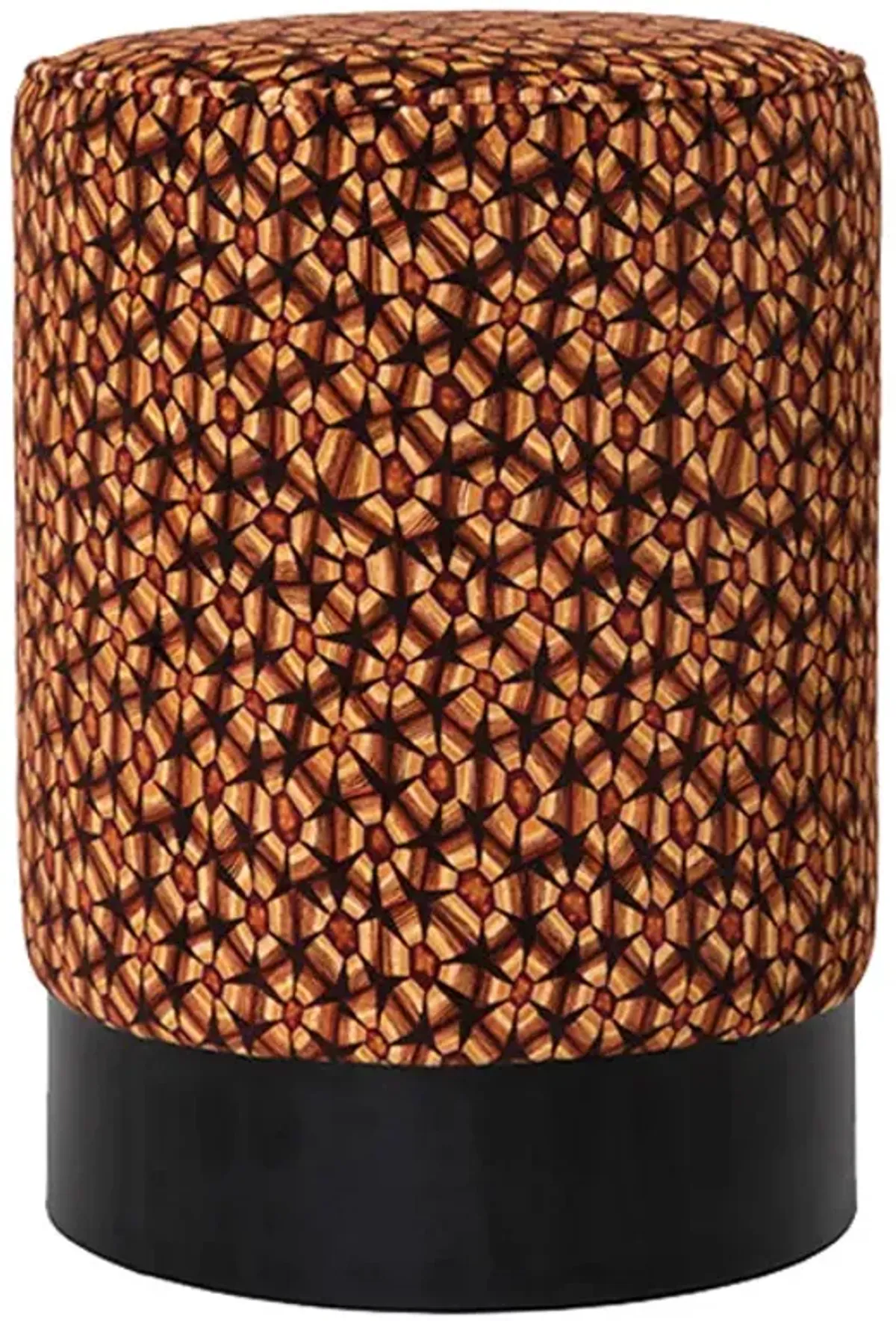 Thanda Tortoise Velvet Pouf