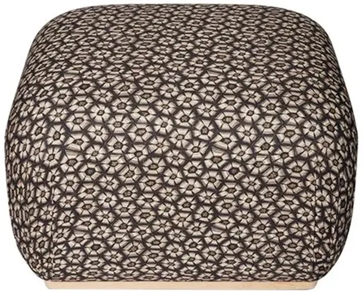 Nyala Thanda Tortoise Ottoman - Beige - Ngala Trading Co.