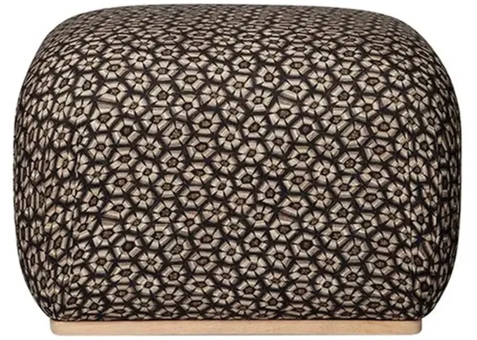 Nyala Thanda Tortoise Ottoman - Beige - Ngala Trading Co.