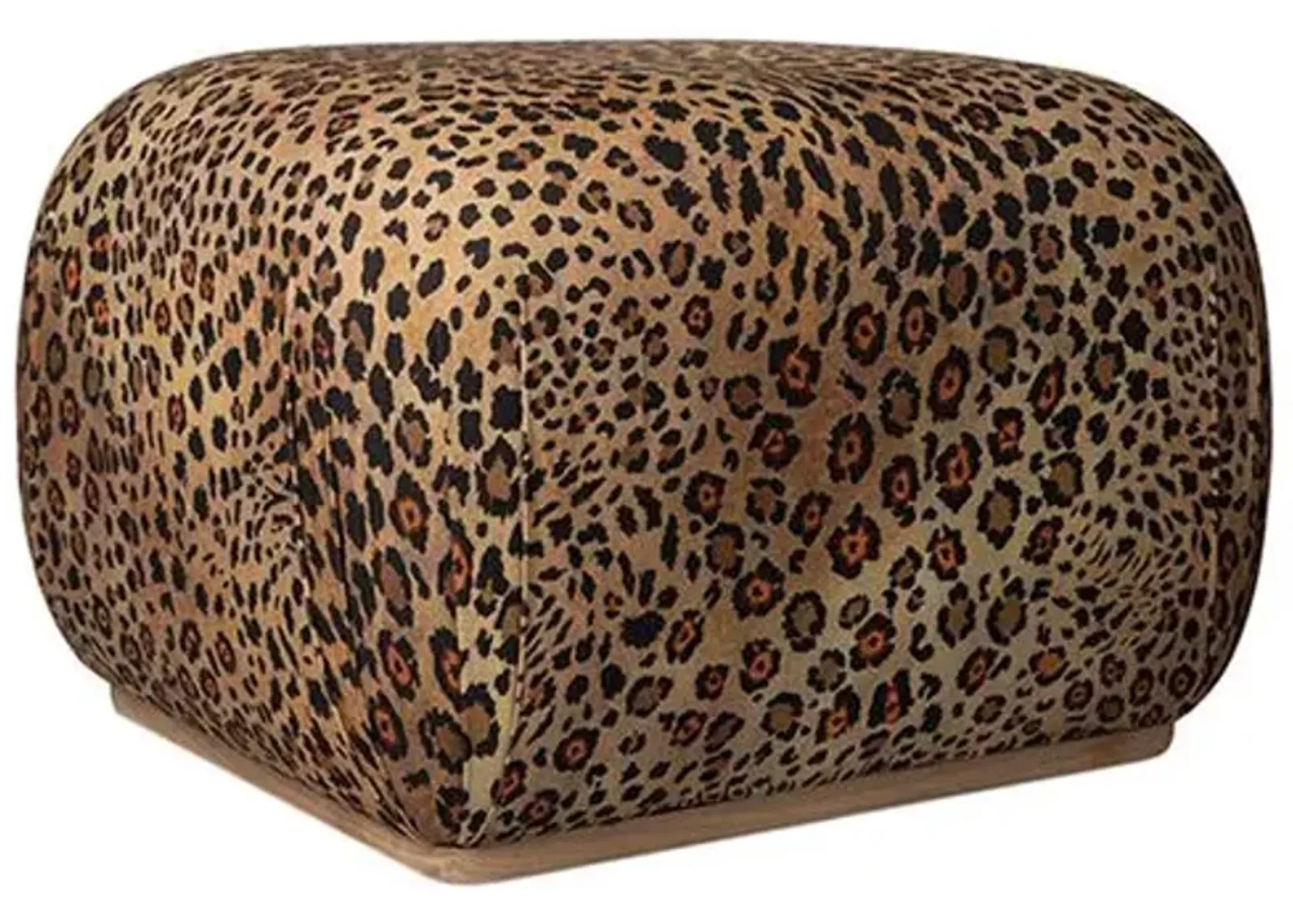 Nyala Safari Spot Ottoman - Gold - Ngala Trading Co.