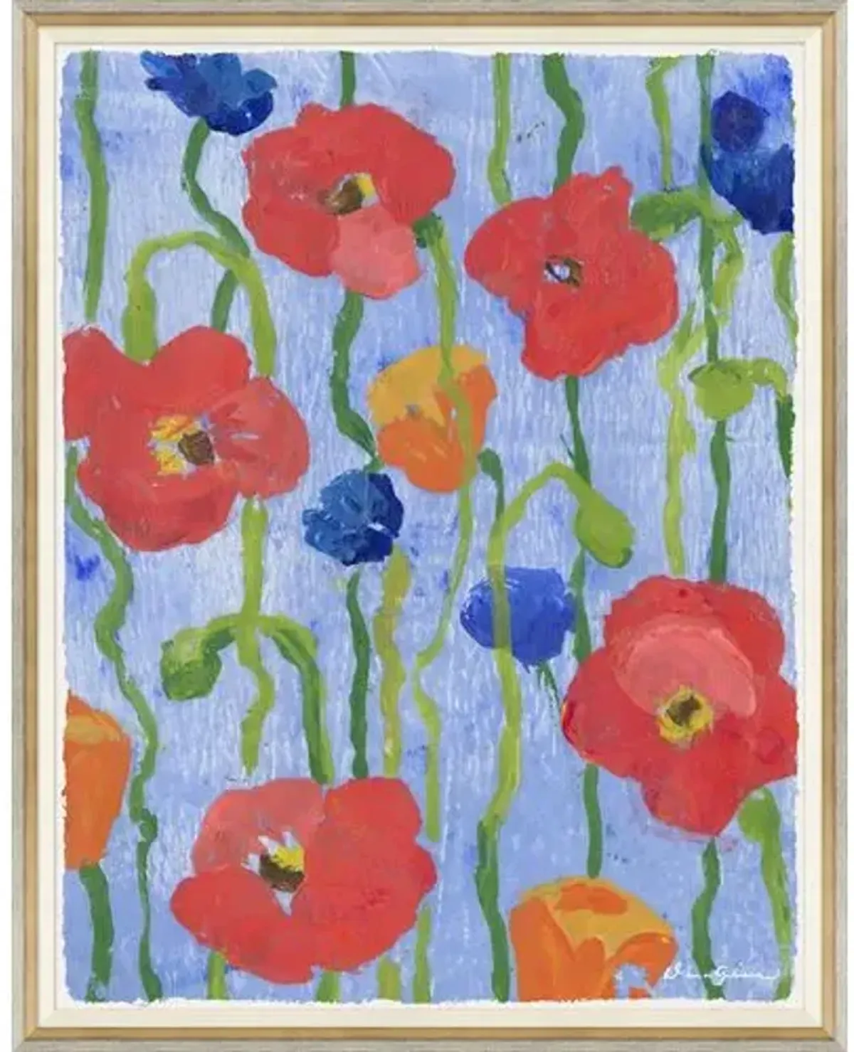 Poppy Field II - Soicher Marin - Blue
