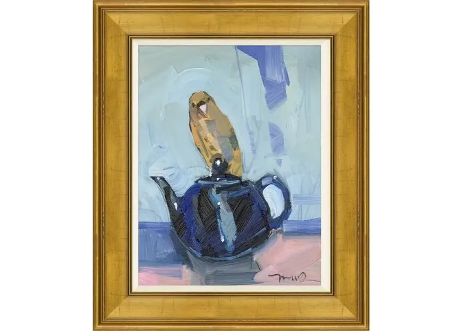 Teacup Parakeet - Soicher Marin - Blue