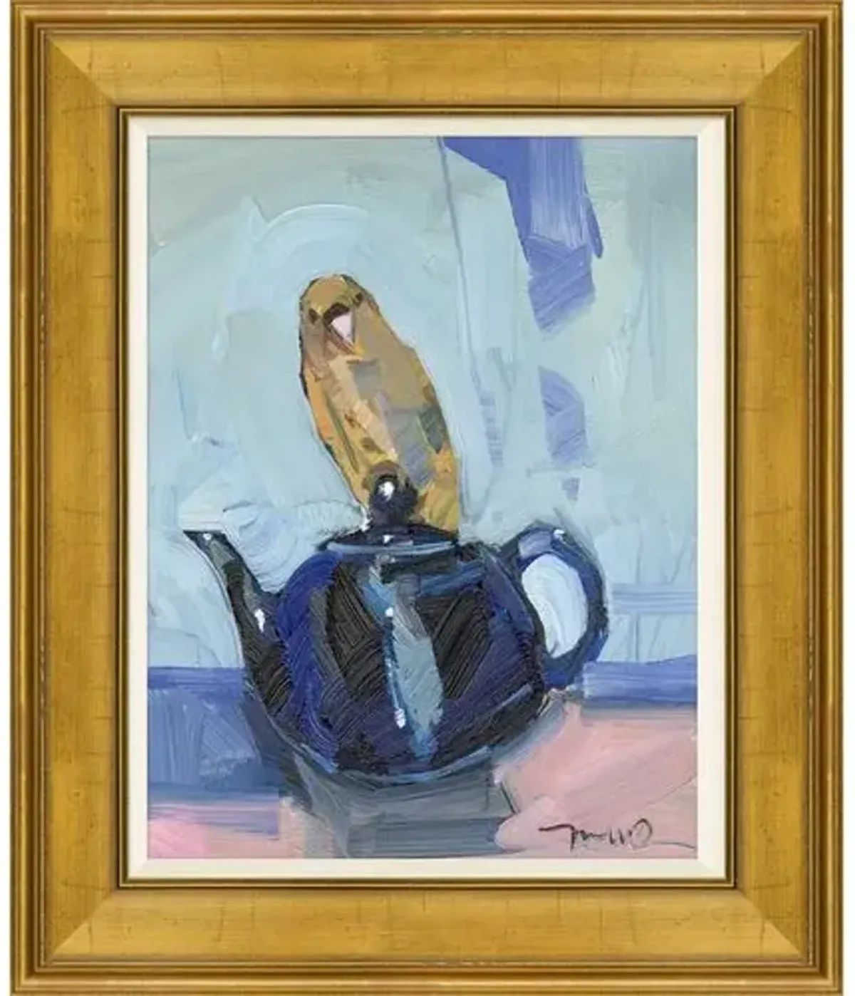 Teacup Parakeet - Soicher Marin - Blue