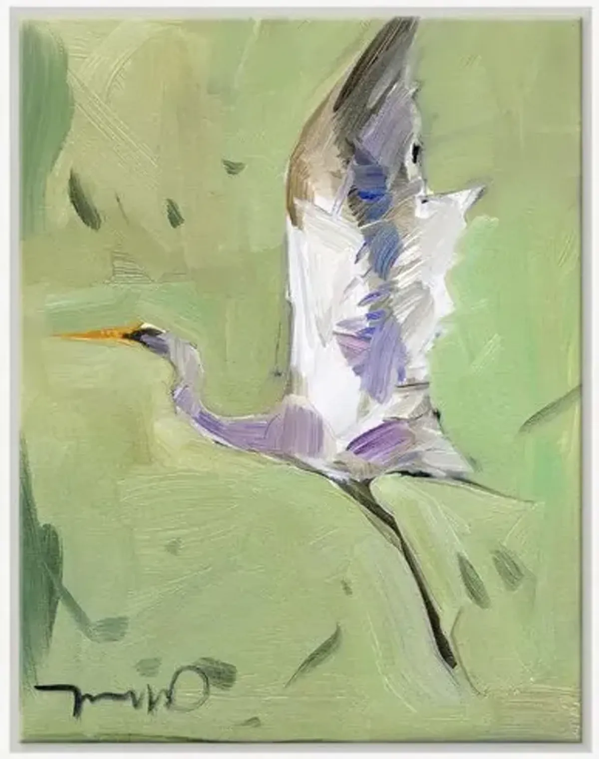 Crane Flying - Soicher Marin - Green