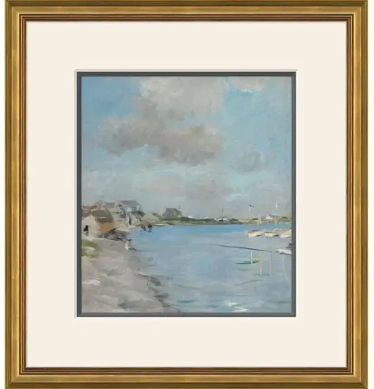 Sketch of Hyannis Port - Soicher Marin - Blue
