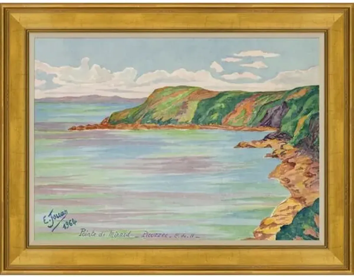 Pointe de Minard I by E. Jouan - 1964 - Soicher Marin - Black