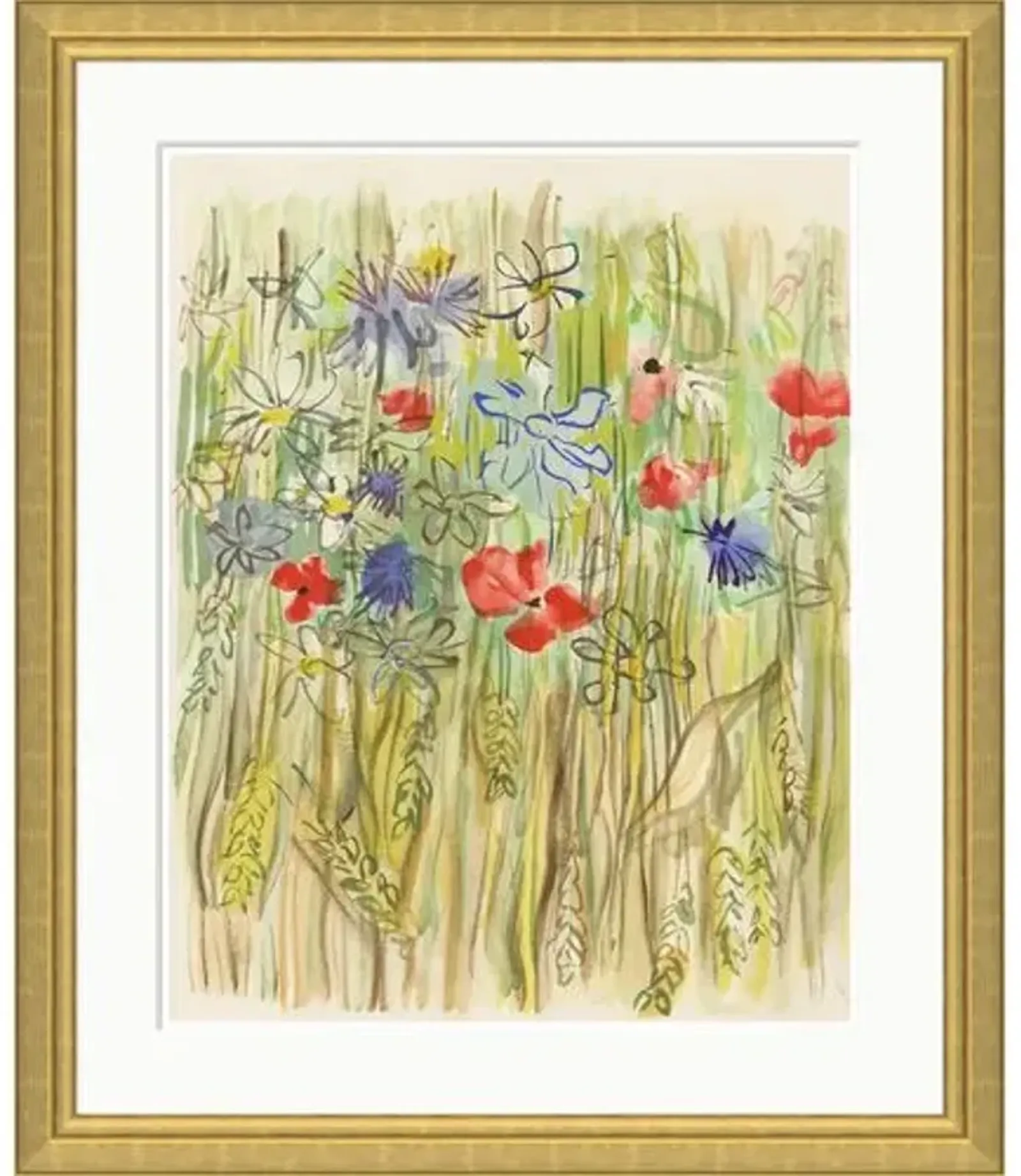 Wildflowers by Dufy - Soicher Marin - Green