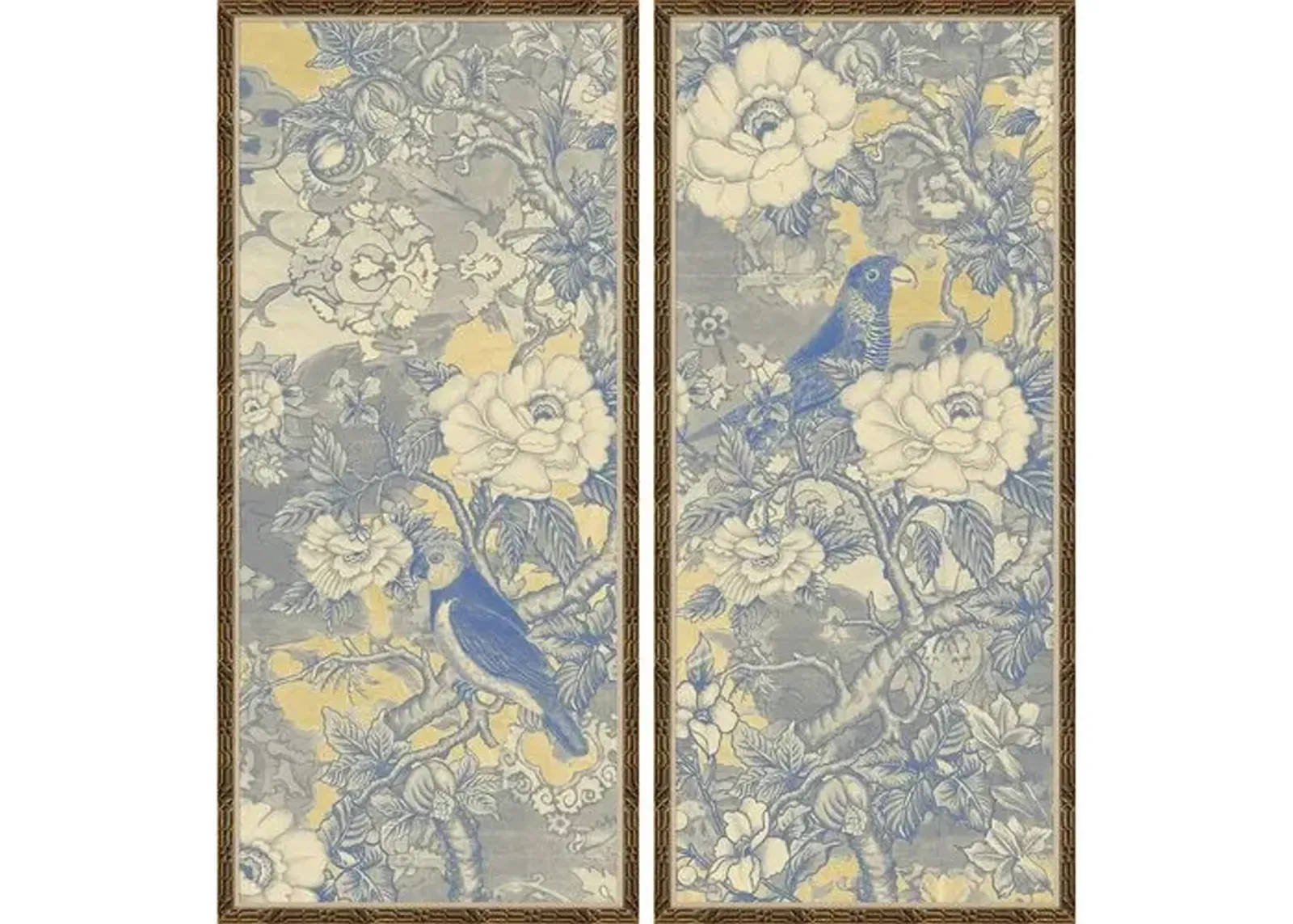 Fantasy Panels I - Blue & Yellow - Soicher Marin