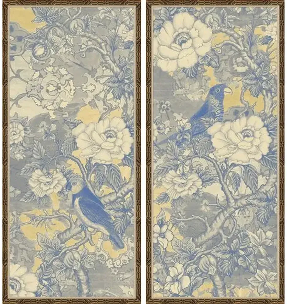 Fantasy Panels I - Blue & Yellow - Soicher Marin