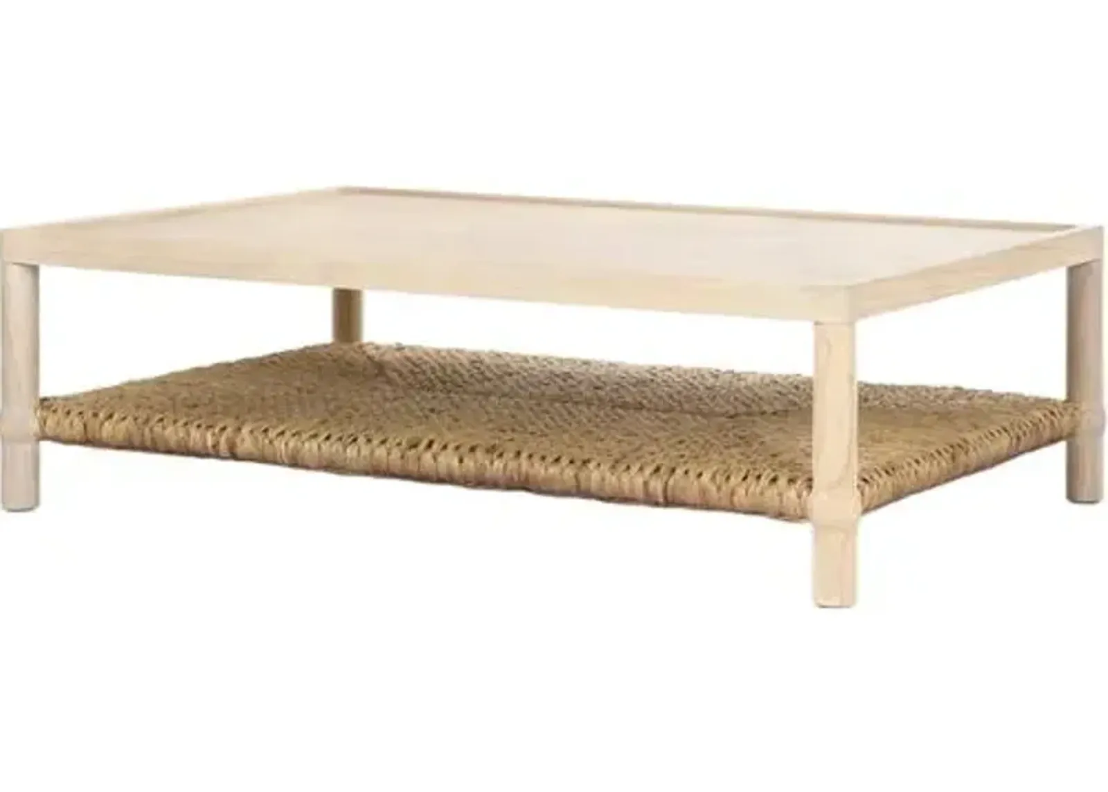 Gabriella Coffee Table - Amber Lewis x Four Hands - Brown