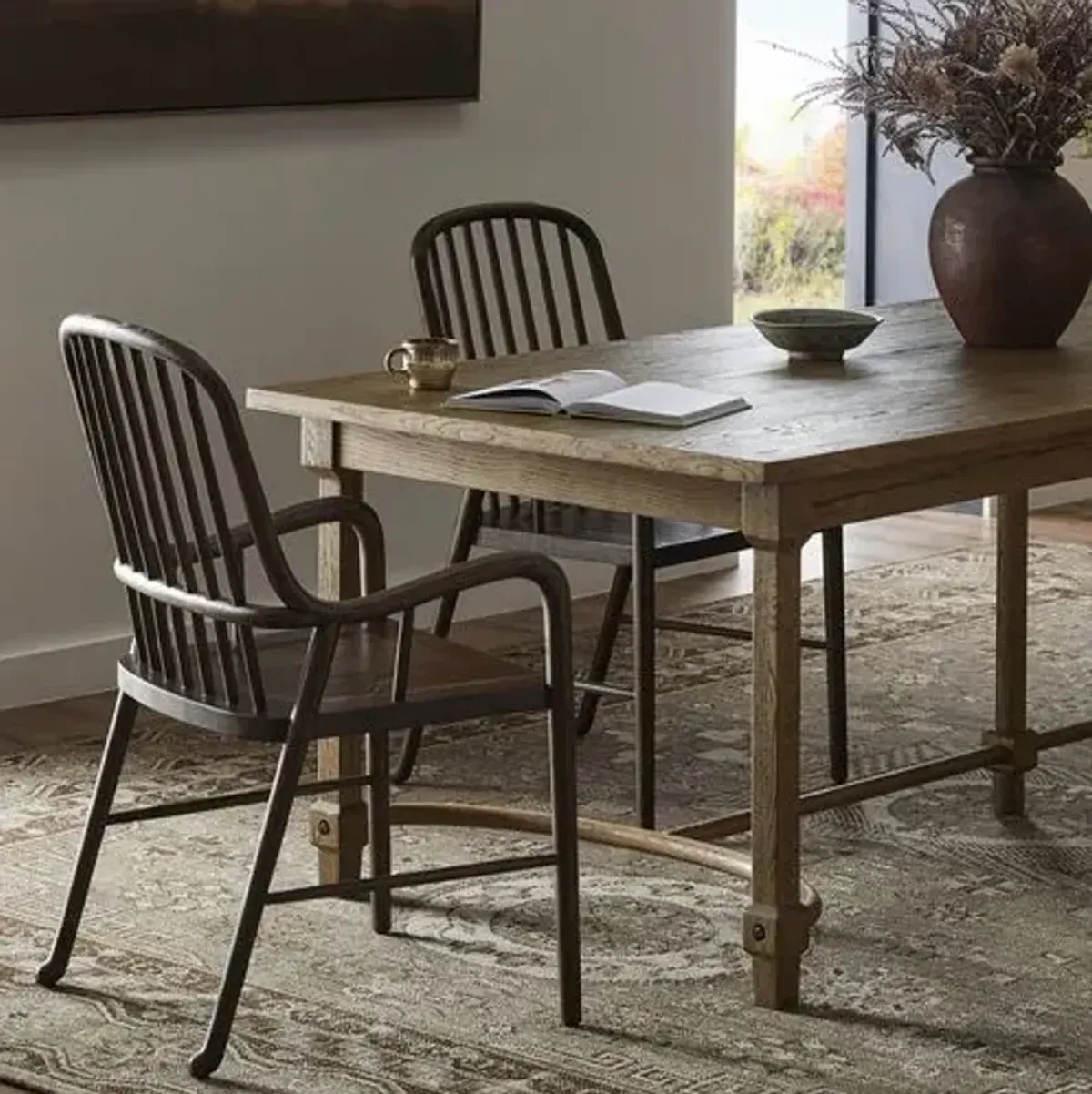 Brenna Dining Chair - Amber Lewis x Four Hands - Brown