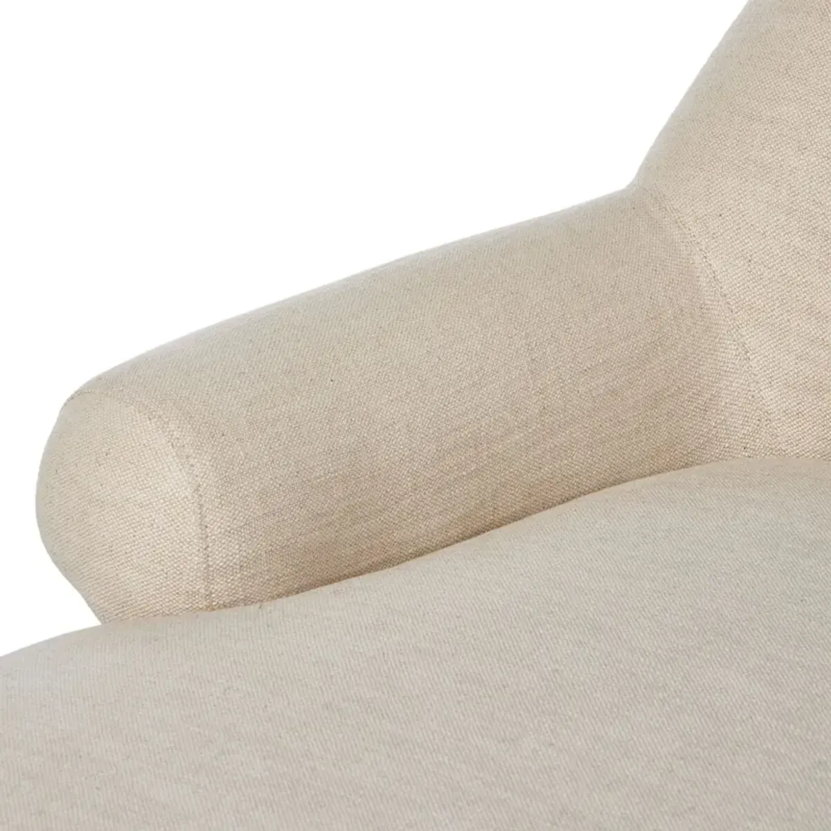 Arden Chaise Lounge, Bergamo Parchment