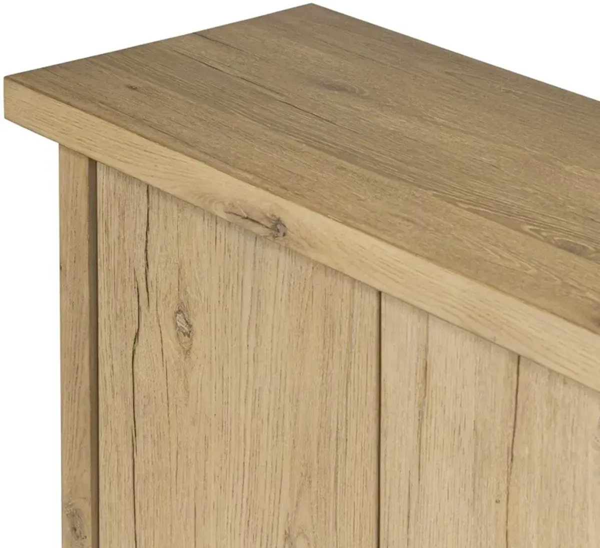 Norely Sideboard, Light Blonde Oak Veneer