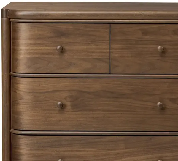 Agatha 8-Drawer Dresser - Dark Brown Walnut - Amber Lewis x Four Hands