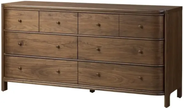 Agatha 8-Drawer Dresser - Dark Brown Walnut - Amber Lewis x Four Hands