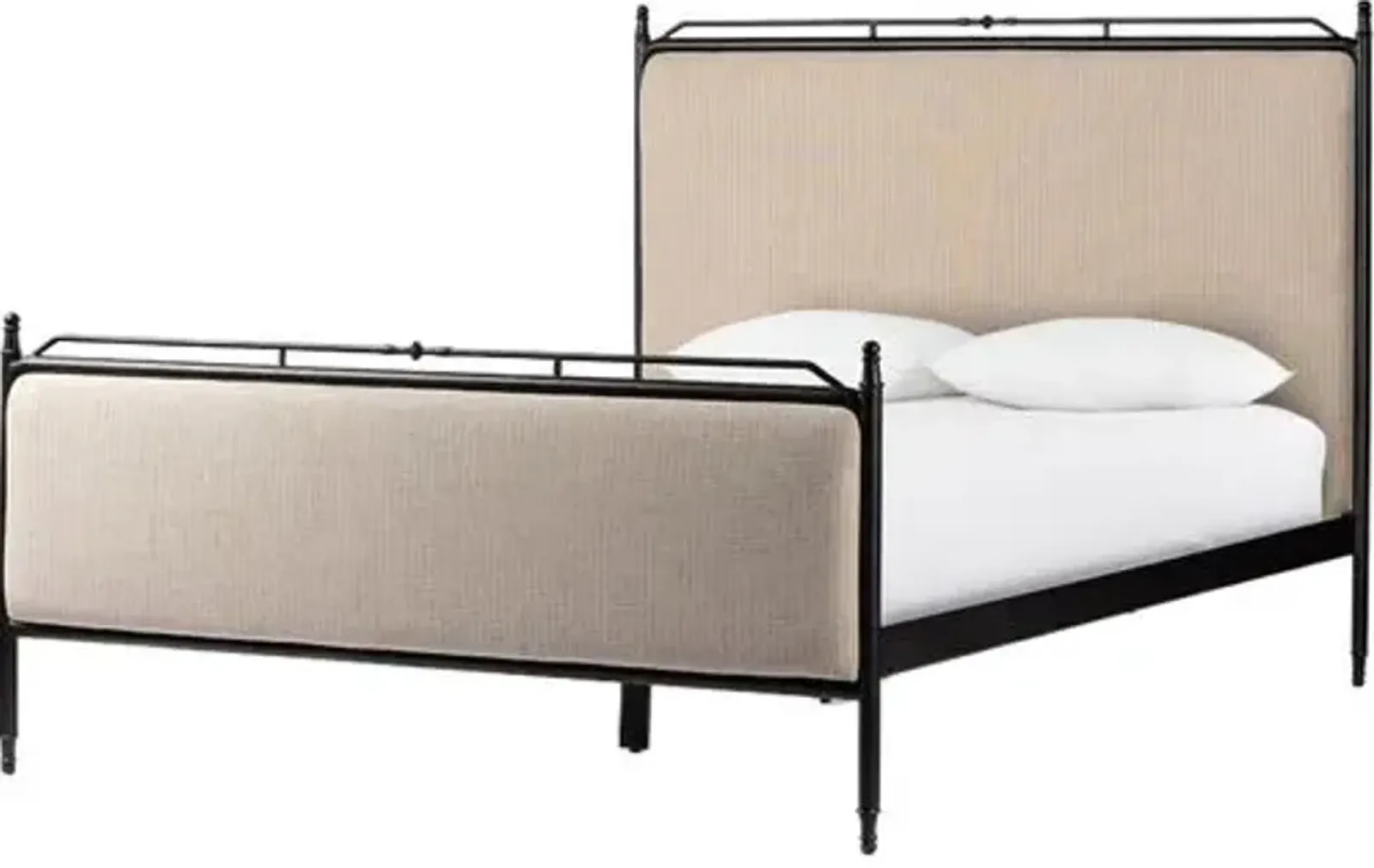 Leyla Bed - Amber Lewis x Four Hands - Beige