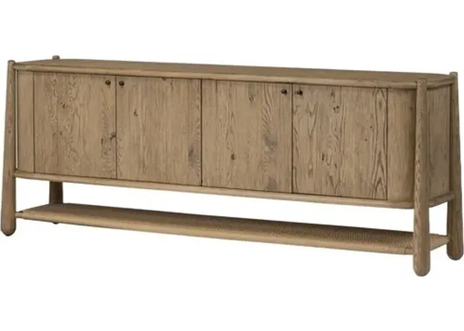 Salvador Sideboard - Aged Smoked Resawn Oak - Amber Lewis x Four Hands - Brown