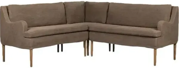 Aurelia Dining Banquette L-Shape - Amber Lewis x Four Hands - Brown