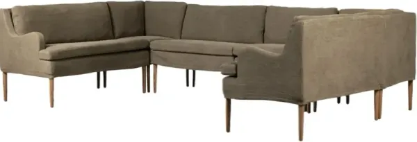 Aurelia Dining Banquette U-Shape - Amber Lewis x Four Hands - Green