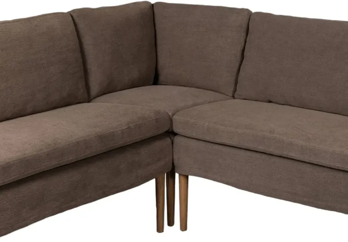 Aurelia Dining Banquette U-Shape - Amber Lewis x Four Hands - Brown
