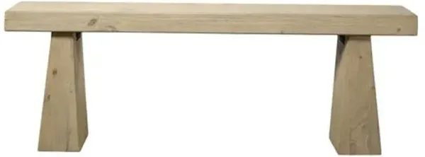 Adelyn 88" Console Table - Handcrafted - Brown