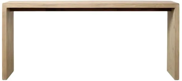 Jordana 72" Console Table, Natural Reclaimed Pinewood