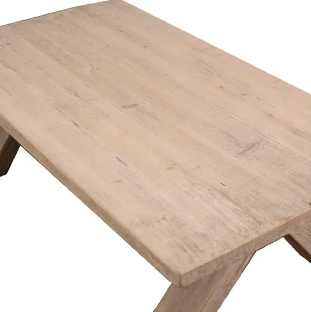 Liora Coffee Table - Natural Reclaimed Pinewood - Brown