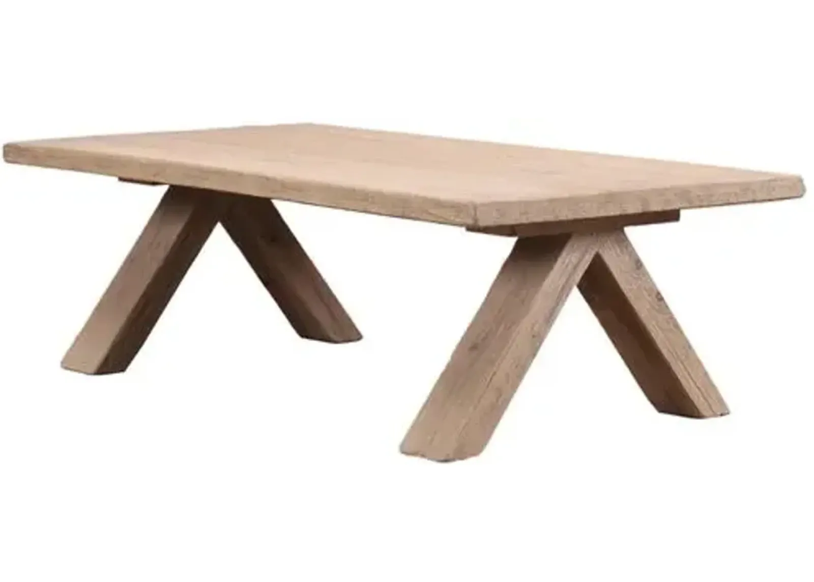 Liora Coffee Table - Natural Reclaimed Pinewood - Brown